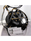 Le Cagole XS Leather Bucket Bag Black - BALENCIAGA - BALAAN 6