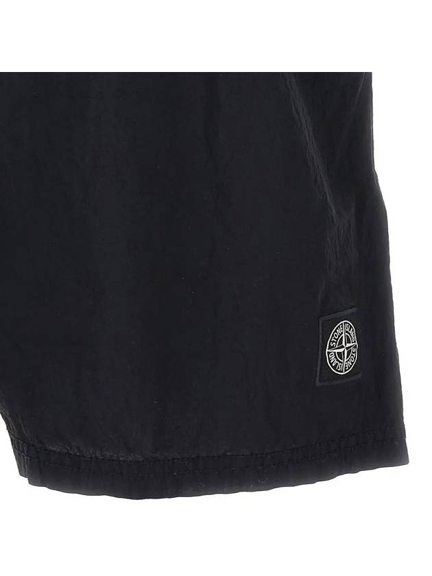 Nylon Metal Econyl Swim Shorts Black - STONE ISLAND - BALAAN 5