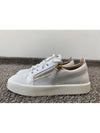 May London Gold White Women s Sneakers 37 5 - GIUSEPPE ZANOTTI - BALAAN 5