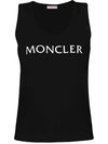 Logo women s tank top sleeveless 8P00001 89A0D 999 - MONCLER - BALAAN 5