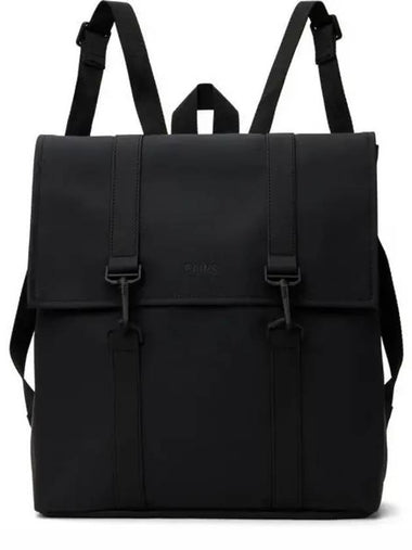 Black Mini MSN Backpack 242524M166023 270030 1147420 - RAINS - BALAAN 1