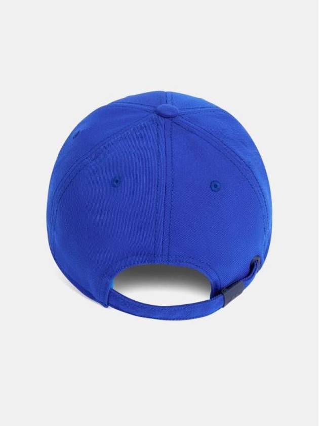 Sunny Logo Print Polyester Twill Ball Cap Blue - J.LINDEBERG - BALAAN 3