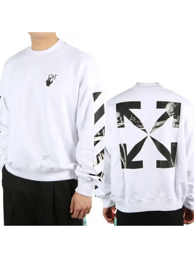 Caravaggio Arrow Sweatshirt White - OFF WHITE - BALAAN 2