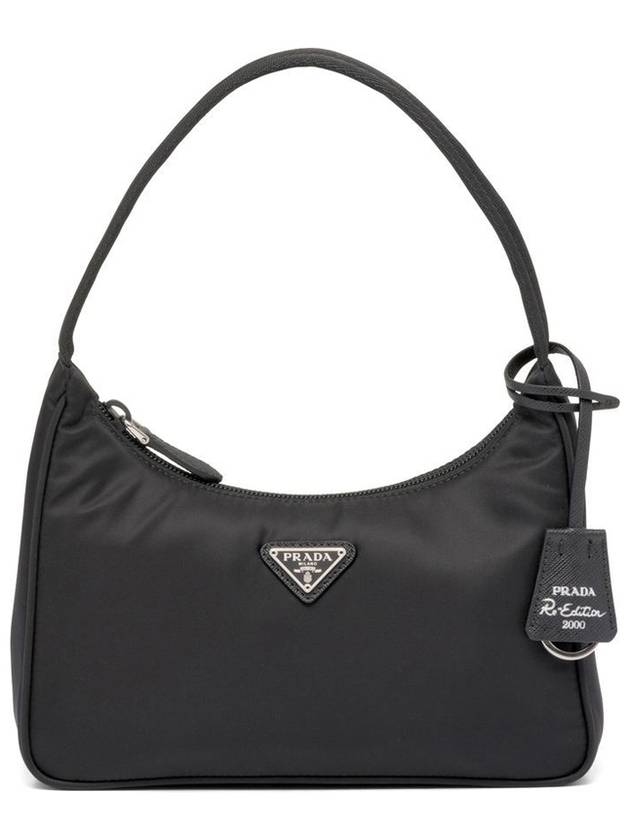 Re-Edition 2000 Re-Nylon Mini Shoulder Bag Black - PRADA - BALAAN 2