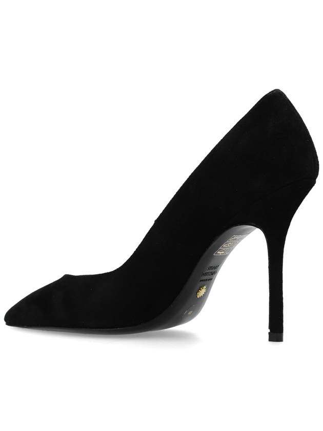 Stuart Weitzman ‘Eva’ Suede Stiletto Pumps, Women's, Black - STUART WEITZMAN - BALAAN 5