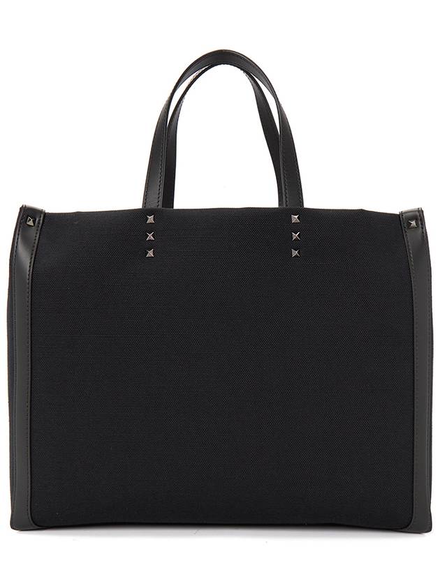 Medium Shopper Tote Bag Black - VALENTINO - BALAAN.