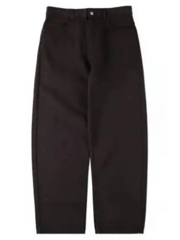 24 REED GARMENT DYED PANT BLACK GRAPE 1130 Pants - STUDIO NICHOLSON - BALAAN 1