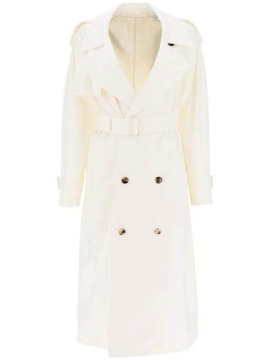 doublebreasted belted trench coat - BURBERRY - BALAAN 1