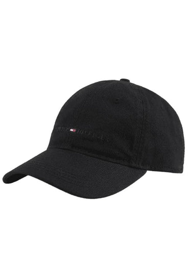 Classic Logo Lettering Ball Cap Black - TOMMY HILFIGER - BALAAN 1