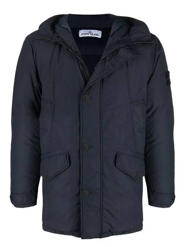 Naslan Light Watro Down Parka Navy - STONE ISLAND - BALAAN 2