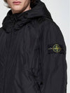 Crinkle Reps R NY Padding Black - STONE ISLAND - BALAAN 5