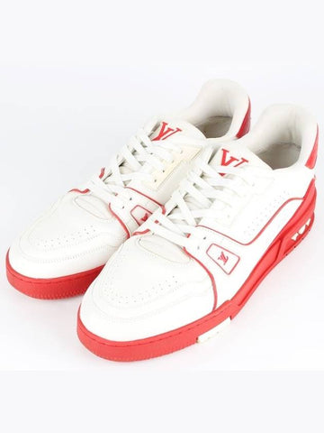 LV trainer sneakers red 8 270 - LOUIS VUITTON - BALAAN 1