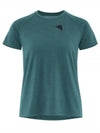 Fafne SS Tee Woman Dark Deep Sea 20635W01 635 - KLATTERMUSEN - BALAAN 2