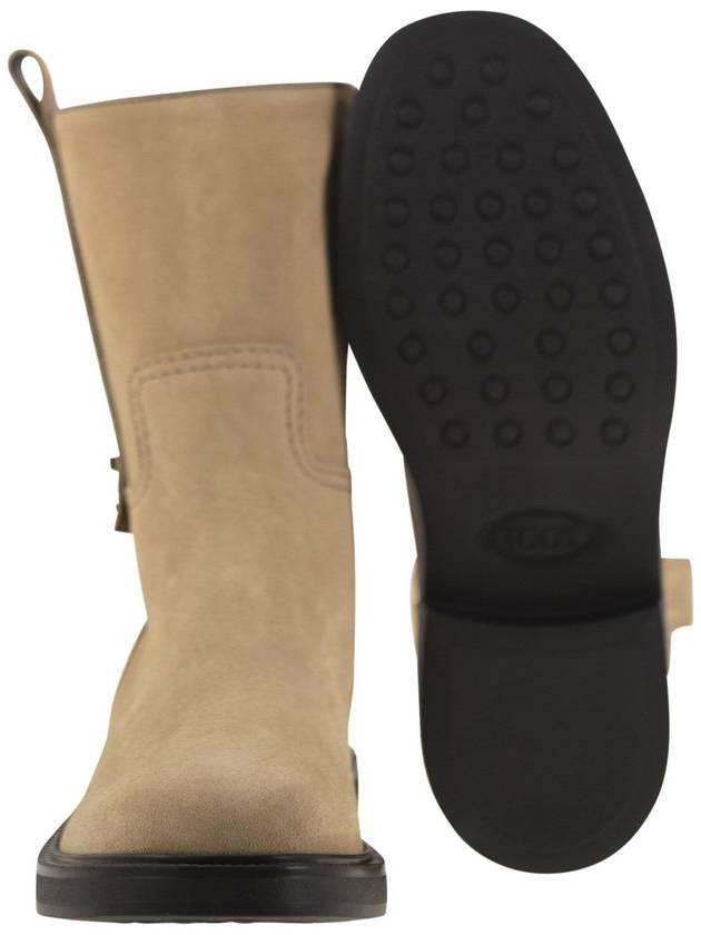 Suede ankle boot - TOD'S - BALAAN 5