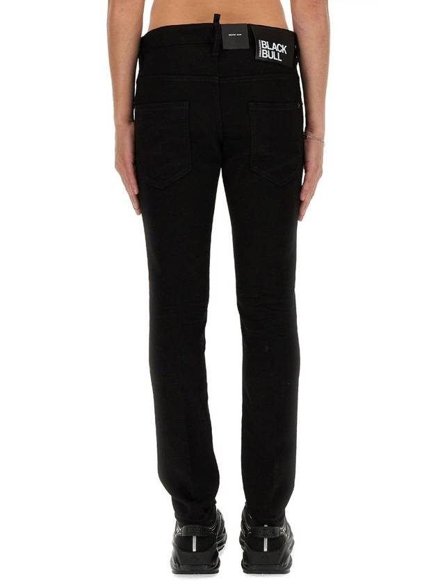 Skater Slim Cut Jeans Black - DSQUARED2 - BALAAN 11