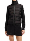 women s zip up padding black - MONCLER - BALAAN 3