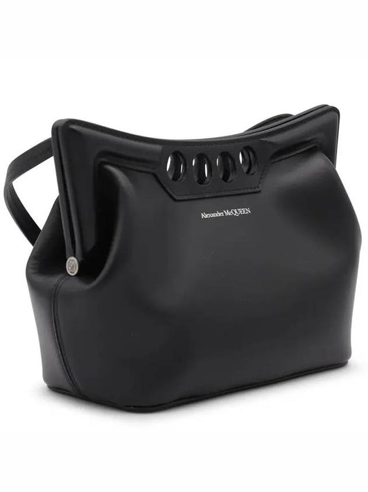 The Peak Mini Shoulder Bag Black - ALEXANDER MCQUEEN - BALAAN 2