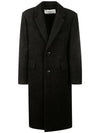 Men's Wool Single Coat Black - AMI - BALAAN 2