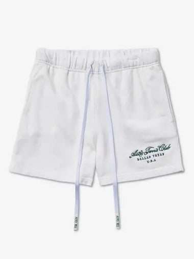 Tennis Club Shorts Pants White SHTW1170 - AUTRY - BALAAN 1