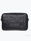 Shadow Roma Leather Camera Cross Bag Black - FENDI - BALAAN 2