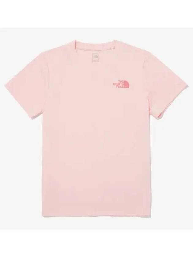 The North Face KIDS Recovery Short Sleeve Round Tee NT7UQ03U PAP - THE NORTH FACE - BALAAN 1