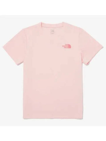 The North Face KIDS Recovery Short Sleeve Round Tee NT7UQ03U PAP - THE NORTH FACE - BALAAN 1