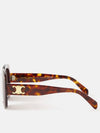 Eyewear Triomphe 10 Acetate Sunglasses Tortoise - CELINE - BALAAN 5