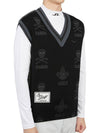 Golf Wear Men s Vest MLM 2C AB01 BLACK - MARK & LONA - BALAAN 4