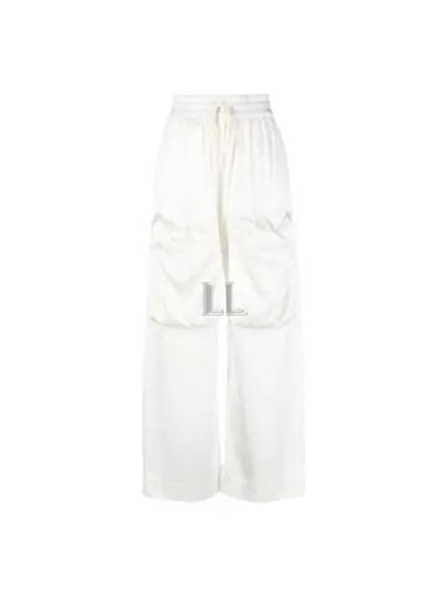 Dukes Cargo Straight Pants White - OFF WHITE - BALAAN 2