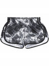 Marathon 20 Logo Print Shorts Black - ADIDAS - BALAAN 1