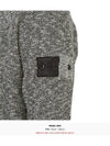 Shadow Project Waffen Patch Badge Knit Top Black - STONE ISLAND - BALAAN 9