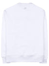 Logo Print Sweatshirt White - AMI - BALAAN 3