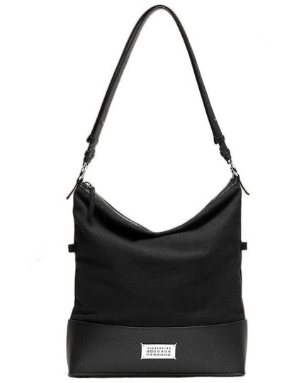 5AC Hobo Medium Shoulder Bag Black - MAISON MARGIELA - BALAAN 2