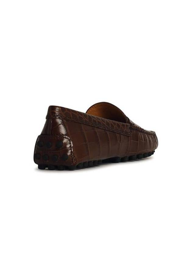 Tod'S 'Gommino' Brown Leather Loafers - TOD'S - BALAAN 3