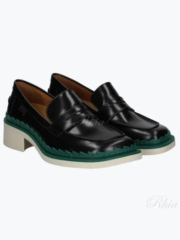 Twins Leather Loafers Black - CAMPER - BALAAN 2