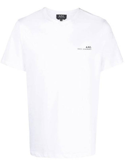 Men's Item Logo Cotton Short Sleeve T-Shirt White - A.P.C. - BALAAN 2