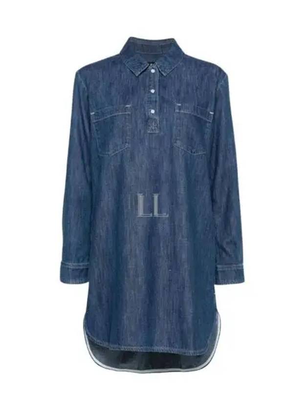 Robe Texas Short Dress Indigo Delave - A.P.C. - BALAAN 2