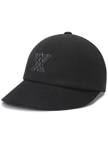 Official W CIRCLE POINT BALLCAP BK - ANEWGOLF - BALAAN 1