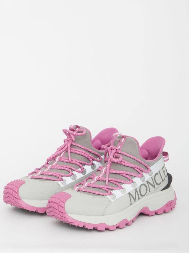 Trailgrip Lite 2 Low Top Sneakers Grey Pink - MONCLER - BALAAN 3