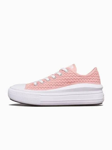 Chuck Taylor All Star Move Platform Crochet Pink Phase A08740C - CONVERSE - BALAAN 1