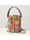 Montresor logo mini bucket bag beige - FENDI - BALAAN 2