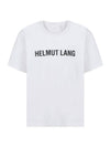 Core Logo Print Classic Short Sleeve T-Shirt White - HELMUT LANG - BALAAN 1