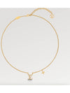 LV Iconic Crystal Necklace Gold - LOUIS VUITTON - BALAAN 3