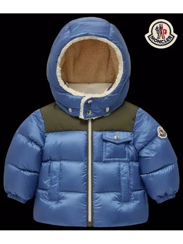 baby boy padded jacket blue EDUARD 1A00032 5967G 722 - MONCLER - BALAAN 2