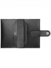 R.M.S Snap Card Wallet Holder Black H084336 - HERMES - BALAAN 4