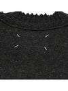 Cut-Out Knit Top Dark Green Walnut - MAISON MARGIELA - BALAAN 6