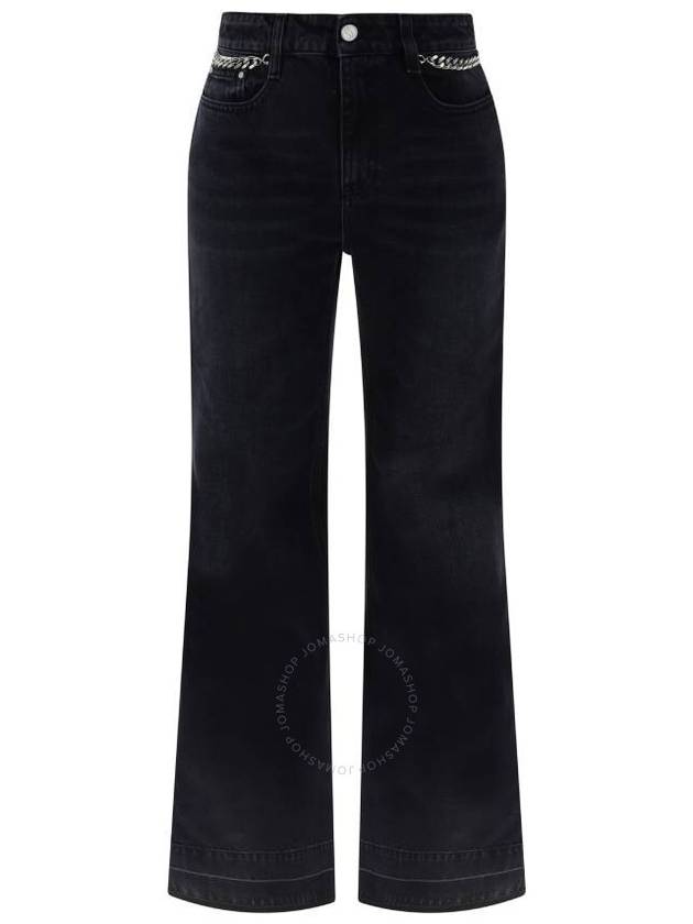 23 fw Cotton Pants WITH Iconic Parabella Chain 6D01813SPH441000 B0650374695 - STELLA MCCARTNEY - BALAAN 2