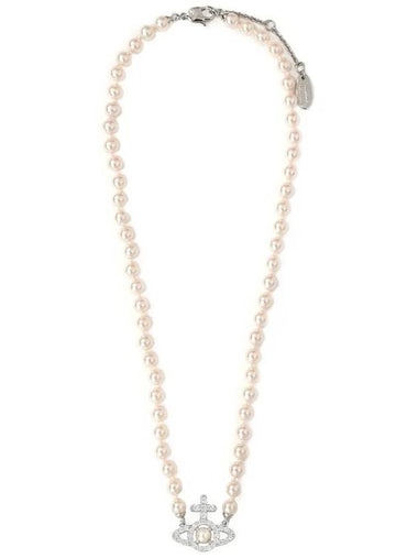 Women's Olympia Pearl Necklace Silver - VIVIENNE WESTWOOD - BALAAN 1