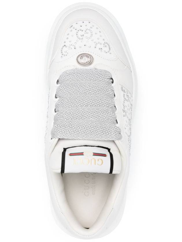 Screener Low Top Sneakers Light Grey - GUCCI - BALAAN 5