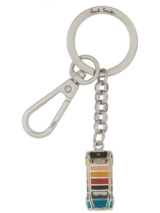 Mini Cooper Shape Key Holder Blue Purple Pink - PAUL SMITH - BALAAN 3